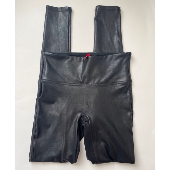 Spanx faux leather high rise leggings small - Picture 9 of 14